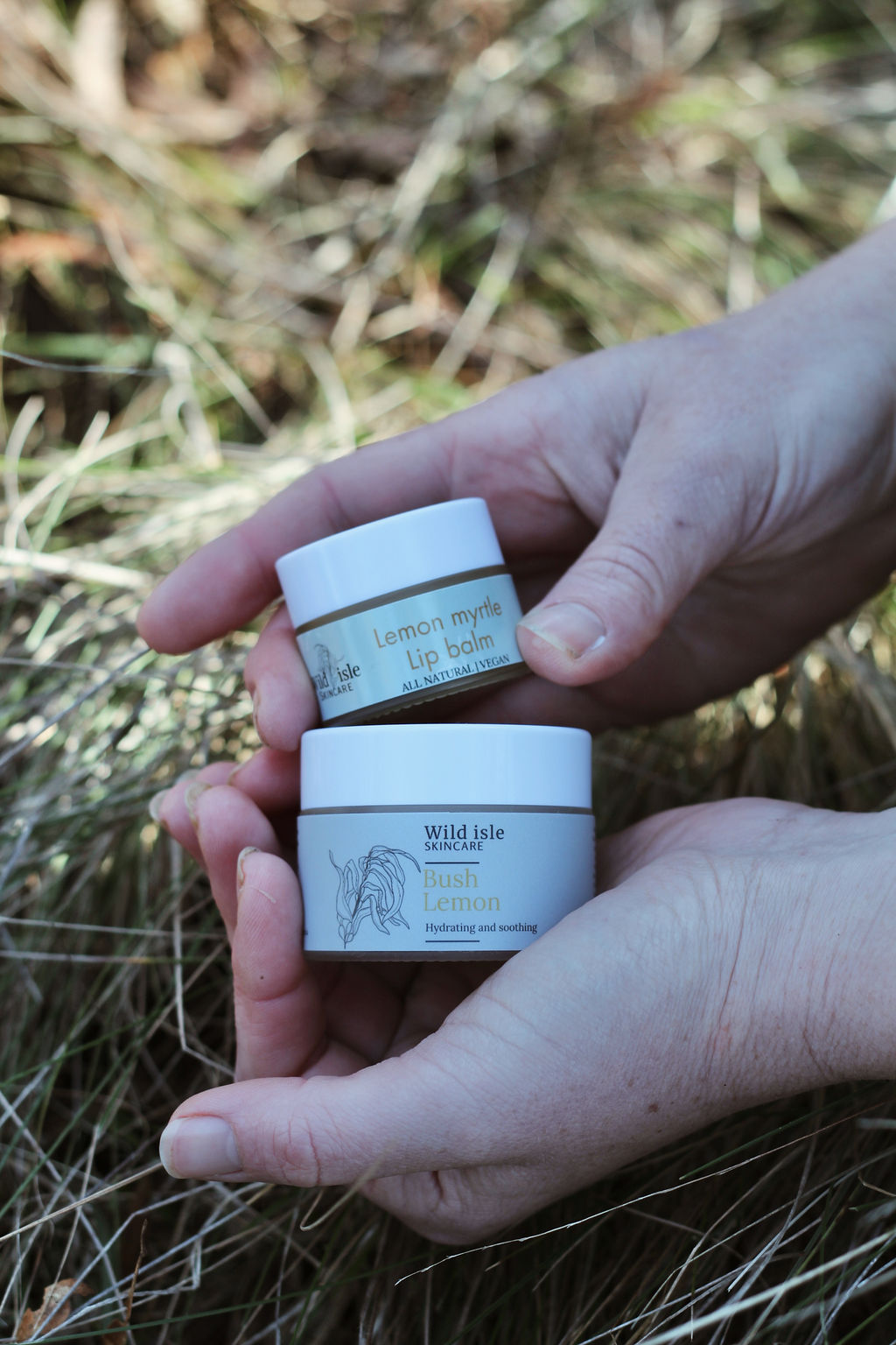 Bush lemon Twin Set – Hand Cream & Lip Balm Gift Bag