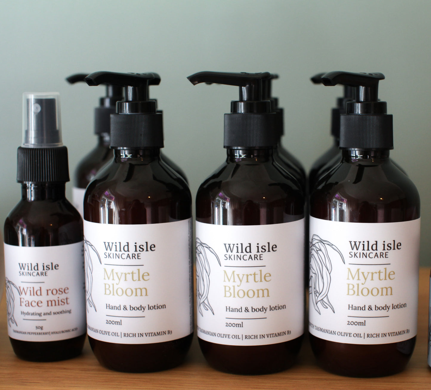 Wild glow rose face mist