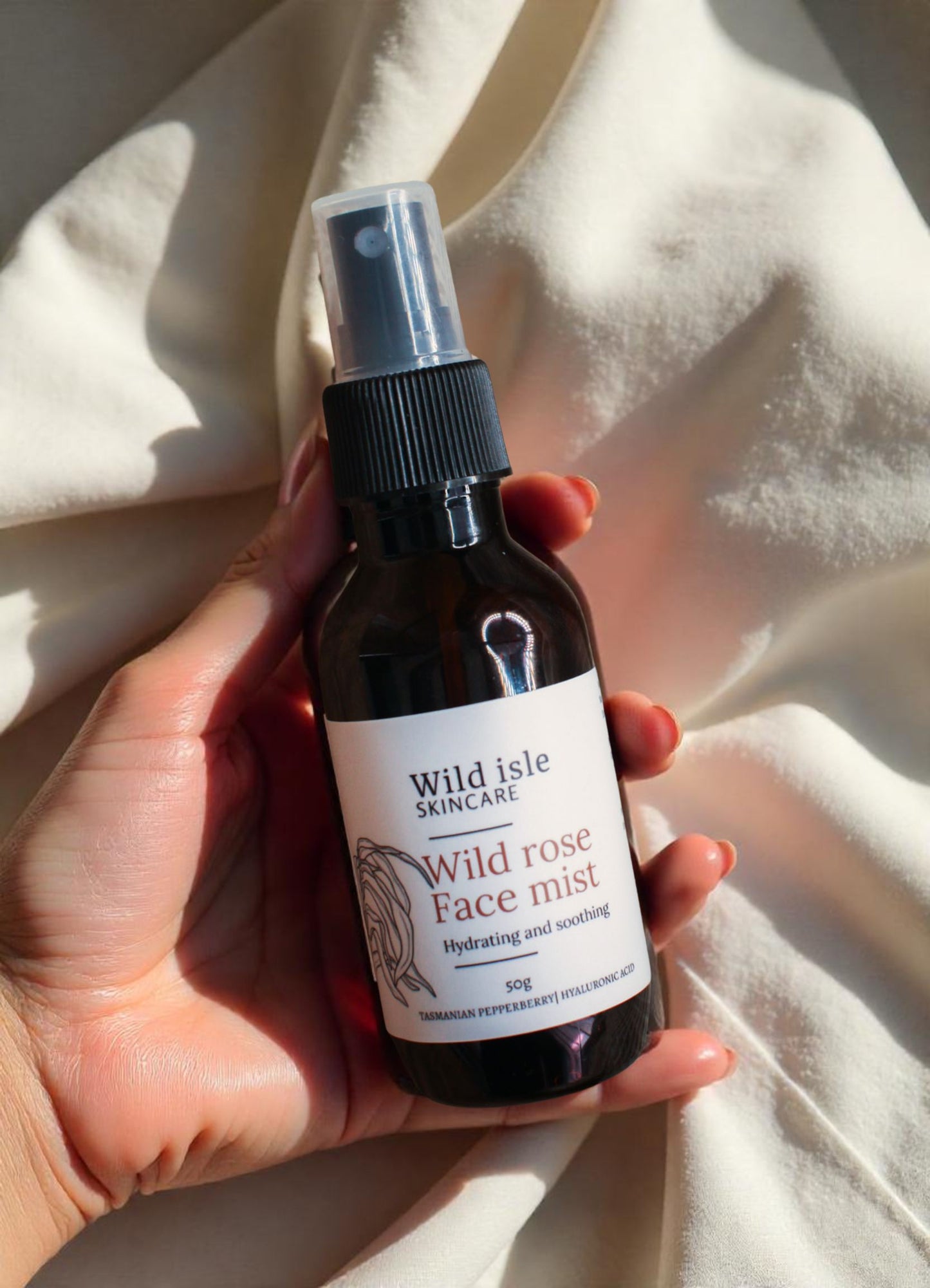 Wild glow rose face mist