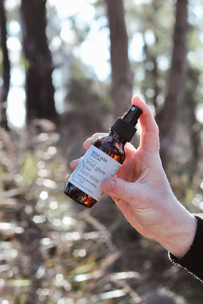 wild glow rose face mist wild isle
